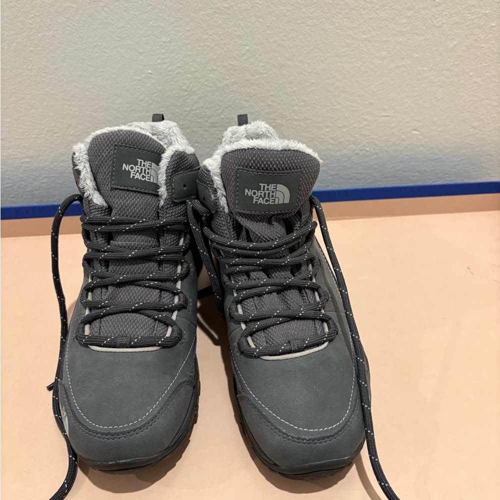 The North Face Charcoal Hiking Boots